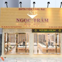 Phương án thiết kế tiệm vàng Ngọc Trâm có gì nổi bật? 